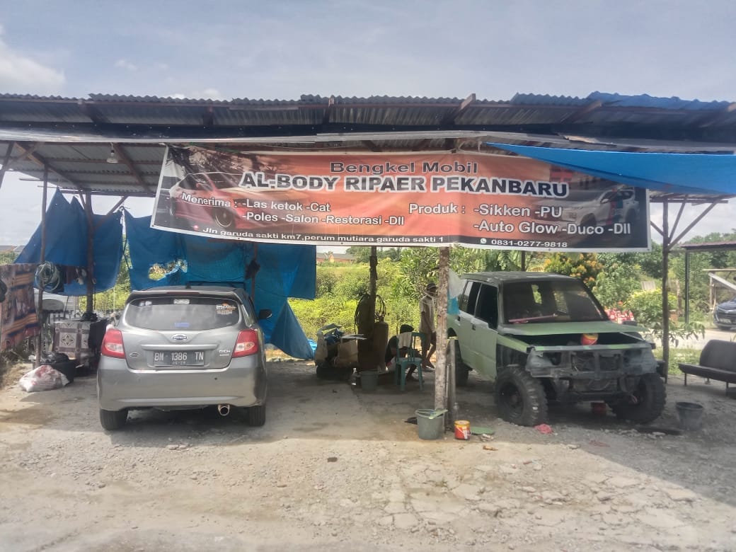 AL Body Repair Pekanbaru – Bengkel Cat & Body Mobil Terpercaya di Pekanbaru