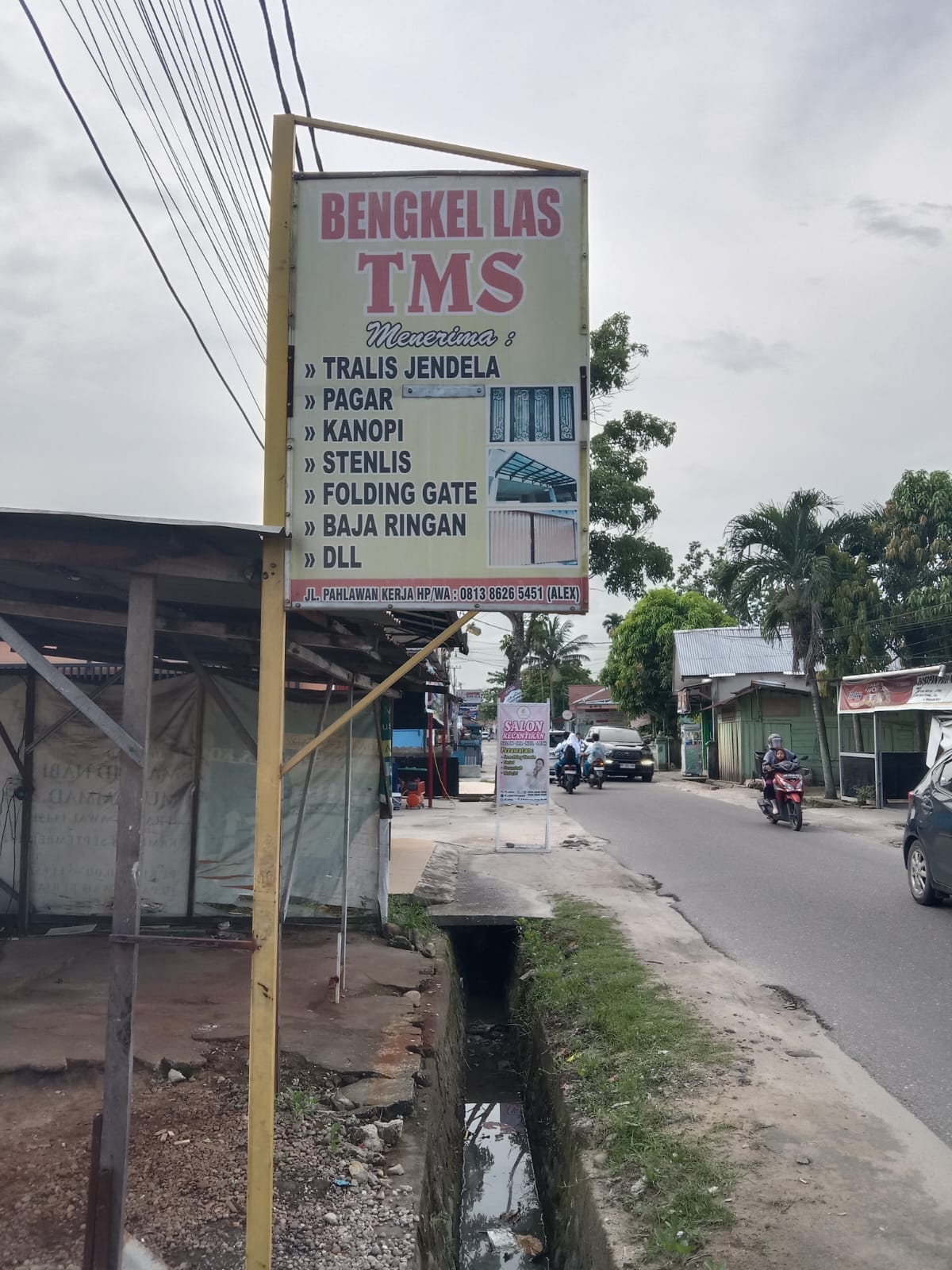 Bengkel Las TMS – Spesialis Las Besi & Stainless di Marpoyan Damai
